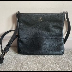 Kate Spade Black Leather Crossbody Bag